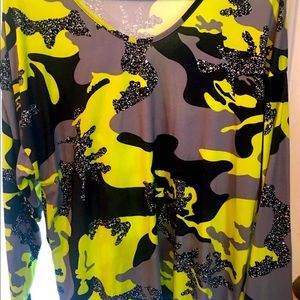 Cute Camo Long Sleeve Shirt